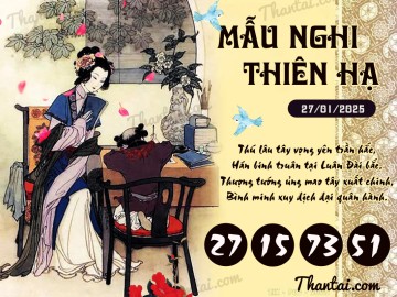 Mẫu Nghi Thiên Hạ 27/01/2025