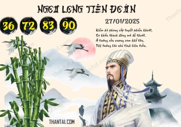 Ngọa Long Tiên Đoán 27/01/2025