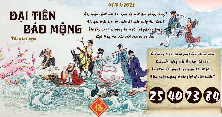 Đại Tiên Báo Mộng 01/01/2023