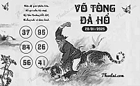 Hình ảnh kho tàng VÕ TÒNG ĐẢ HỔ dự đoán XSMB ngày 28/01/2025