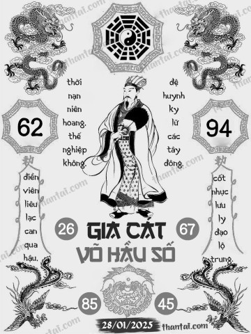 GIA CÁT VÕ HẦU SỐ 28/01/2025