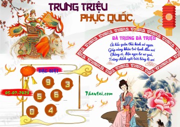 Trưng Triệu Phục Quốc 05/07/2023