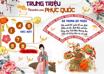 Trưng Triệu Phục Quốc 10/08/2023