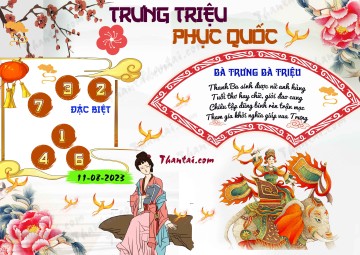 Trưng Triệu Phục Quốc 11/08/2023