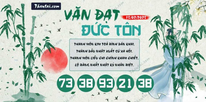 Văn Đạt Đức Tôn 11/02/2025