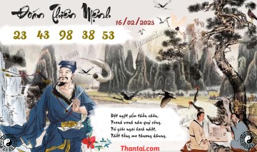 Đoán Thiên Mệnh 16/02/2025