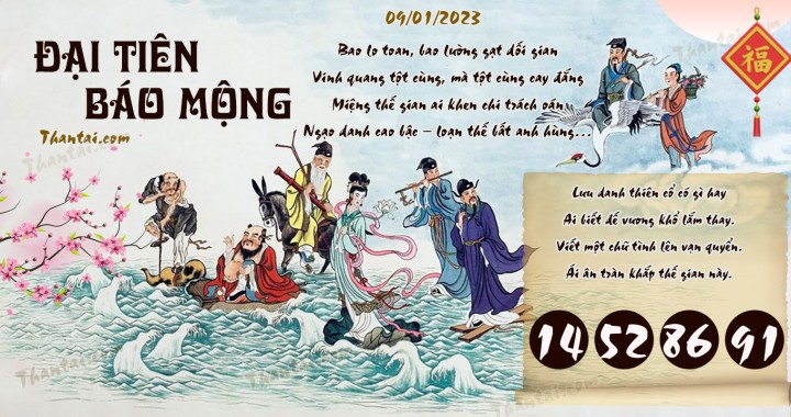 Đại Tiên Báo Mộng 01/01/2023