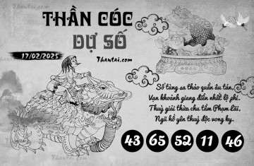 THẦN CÓC DỰ SỐ 17/02/2025