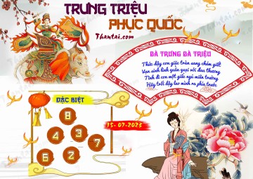 Trưng Triệu Phục Quốc 15/07/2023