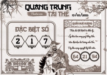 QUANG TRUNG TÁI THẾ 19/02/2025