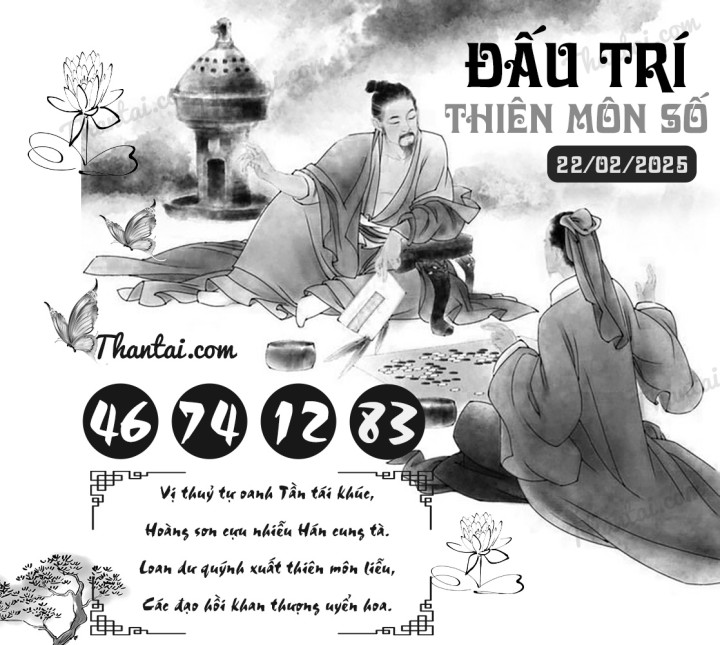 ĐẤU TRÍ THIÊN MÔN SỐ 11/02/2025
