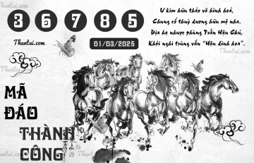 MÃ ĐÁO THÀNH CÔNG 01/03/2025