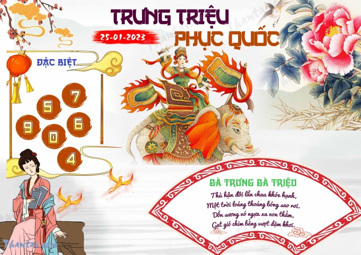 Trưng Triệu Phục Quốc 10/01/2023