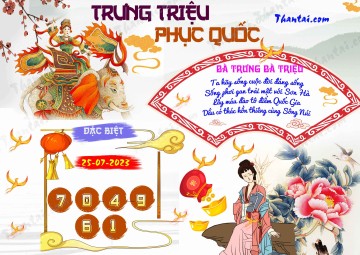 Trưng Triệu Phục Quốc 25/07/2023