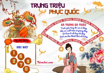 Trưng Triệu Phục Quốc 26/04/2023