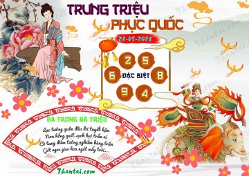 Trưng Triệu Phục Quốc 28/05/2023