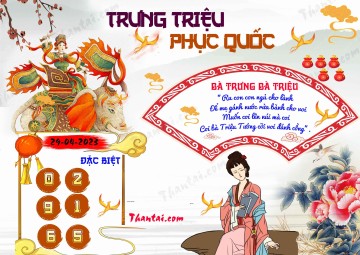 Trưng Triệu Phục Quốc 29/04/2023