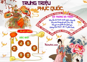 Trưng Triệu Phục Quốc 29/07/2023