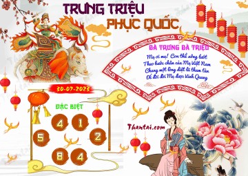 Trưng Triệu Phục Quốc 30/07/2023