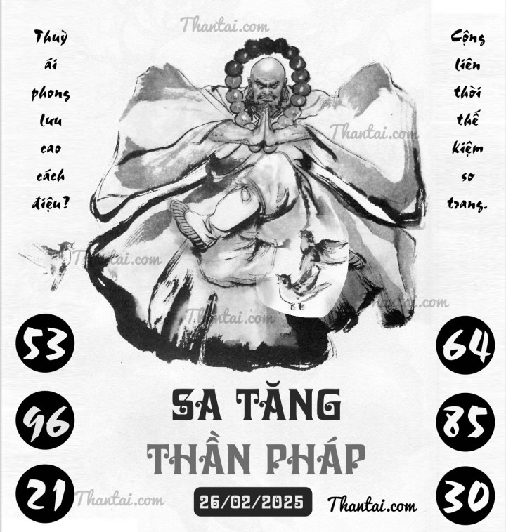 SA TĂNG THẦN PHÁP 11/02/2025