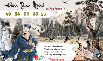 Đoán Thiên Mệnh 28/02/2025