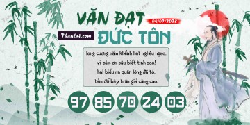 Văn Đạt Đức Tôn 04/07/2023