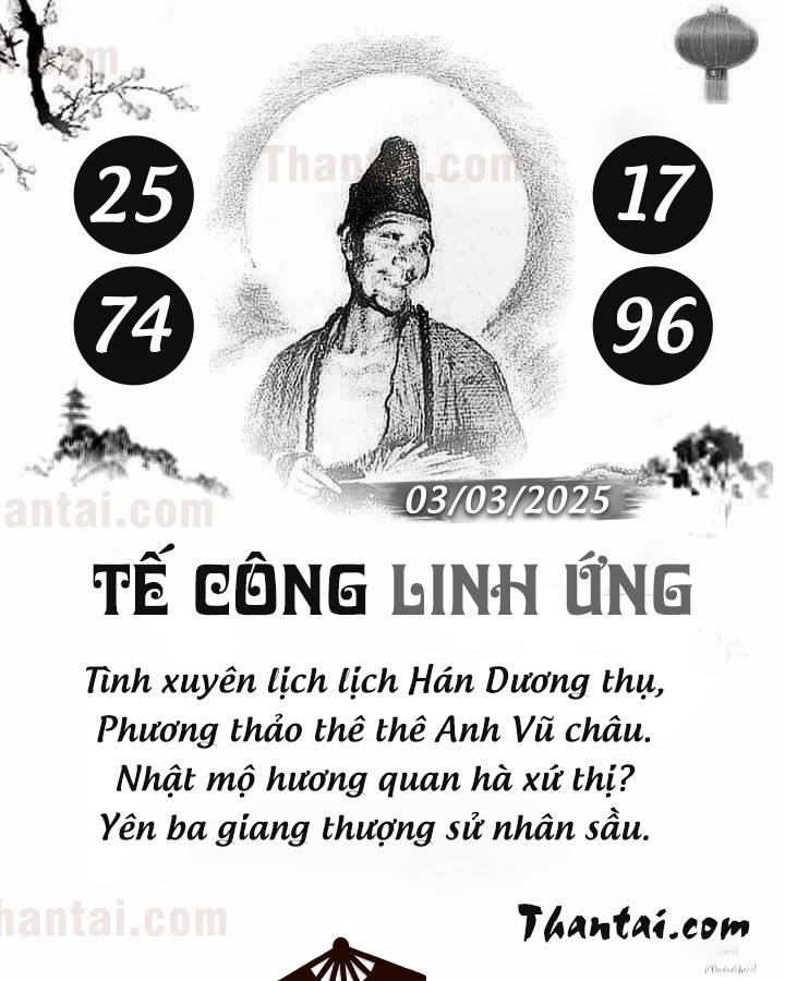 TẾ CÔNG LINH ỨNG 16/02/2025