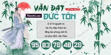 Văn Đạt Đức Tôn 05/06/2023