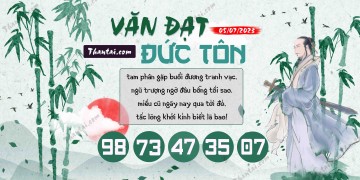 Văn Đạt Đức Tôn 05/07/2023