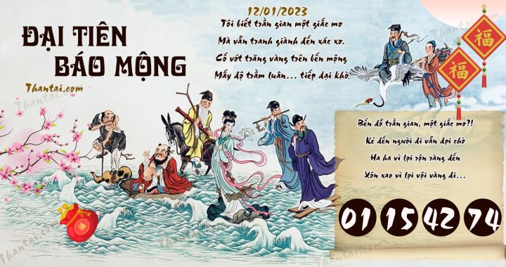 Đại Tiên Báo Mộng 01/01/2023