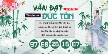 Văn Đạt Đức Tôn 06/05/2023