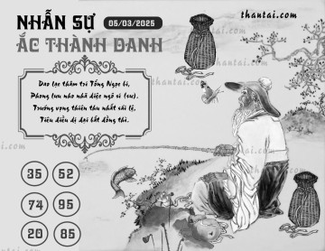 NHẪN SỰ ẮC THÀNH DANH 05/03/2025
