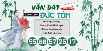 Văn Đạt Đức Tôn 07/06/2023