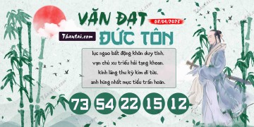 Văn Đạt Đức Tôn 08/04/2023