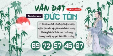 Văn Đạt Đức Tôn 08/07/2023