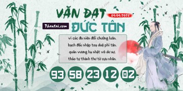 Văn Đạt Đức Tôn 09/04/2023