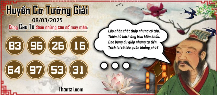 Huyền Cơ Tường Giải 21/02/2025