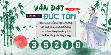 Văn Đạt Đức Tôn 11/01/2023