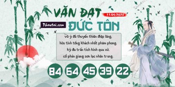 Văn Đạt Đức Tôn 11/04/2023