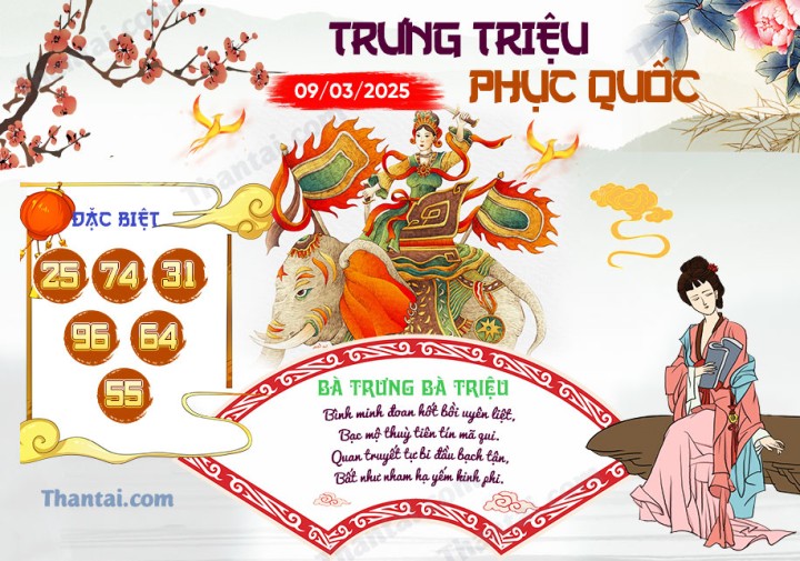 Trưng Triệu Phục Quốc 22/02/2025