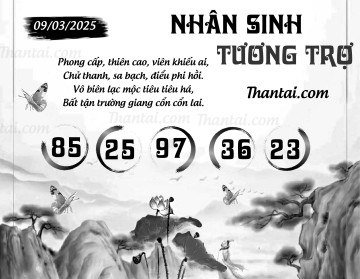 NHÂN SINH TƯƠNG TRỢ 09/03/2025