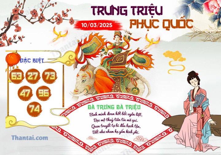 Trưng Triệu Phục Quốc 23/02/2025