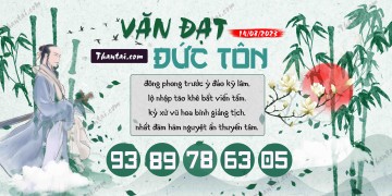 Văn Đạt Đức Tôn 14/08/2023