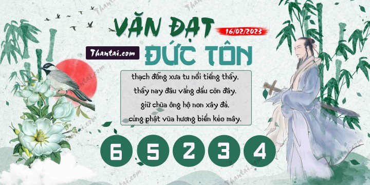 Văn Đạt Đức Tôn 01/02/2023