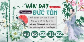Văn Đạt Đức Tôn 16/05/2023