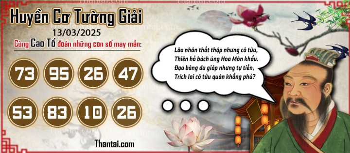 Huyền Cơ Tường Giải 26/02/2025