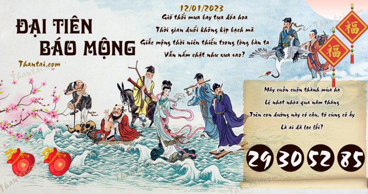 Đại Tiên Báo Mộng 01/01/2023