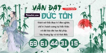 Văn Đạt Đức Tôn 18/04/2023