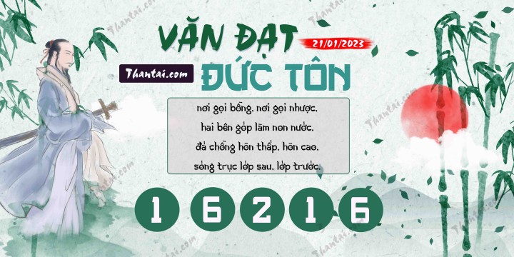 Văn Đạt Đức Tôn 06/01/2023
