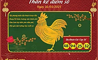 Hình ảnh kho tàng Thần Kê Điểm Số dự đoán XSMB ngày 16/03/2025
